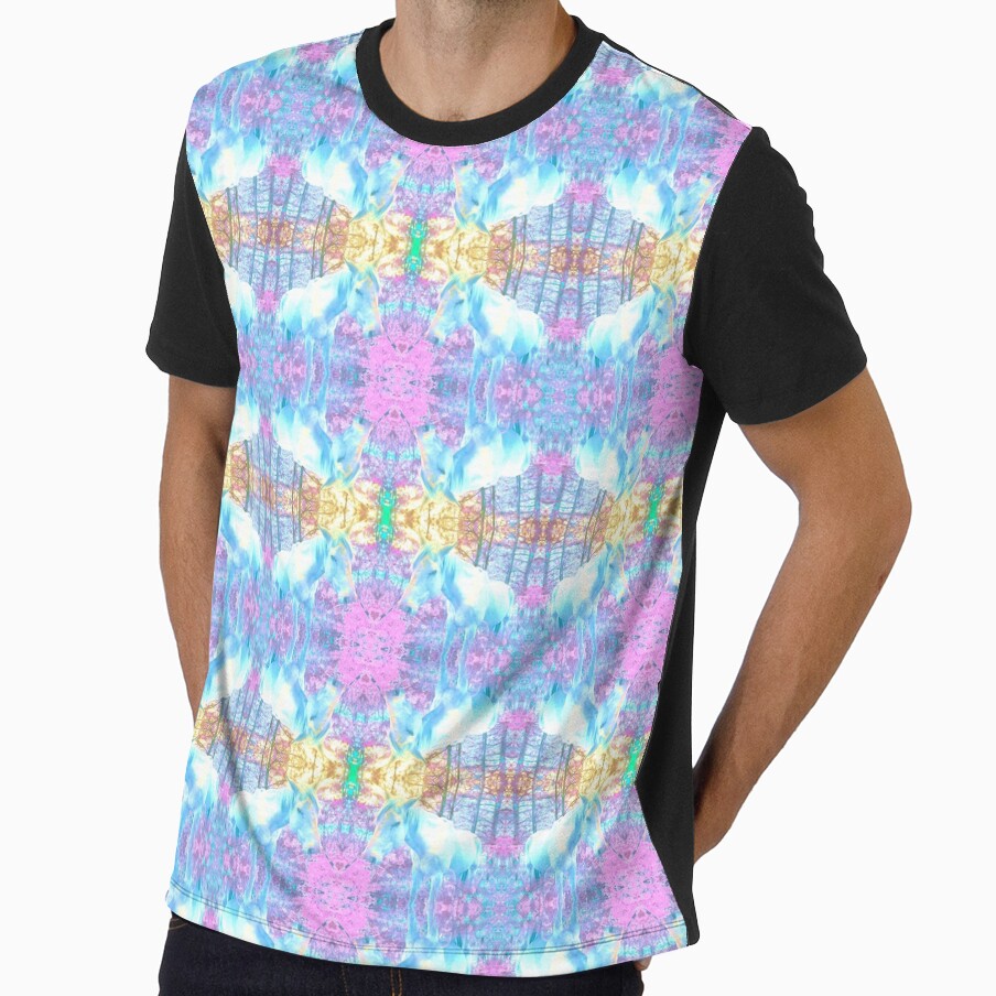 Rainbow Horse Pattern by viqysarthouse - Adult & Kids T-Shirts, Sweatshirts & Hoodies apparel design preview 1