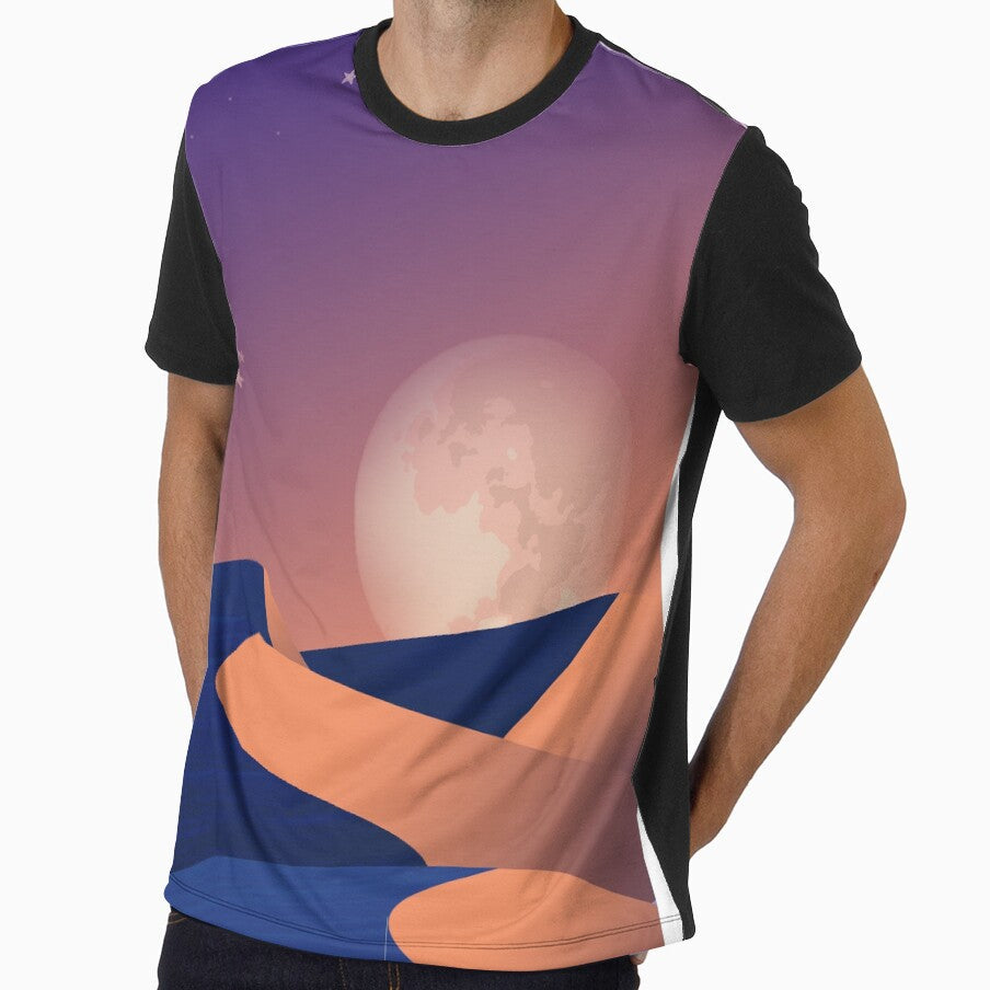 Lunar Desert by Artemixtravel - Adult & Kids T-Shirts, Sweatshirts & Hoodies apparel design preview 1