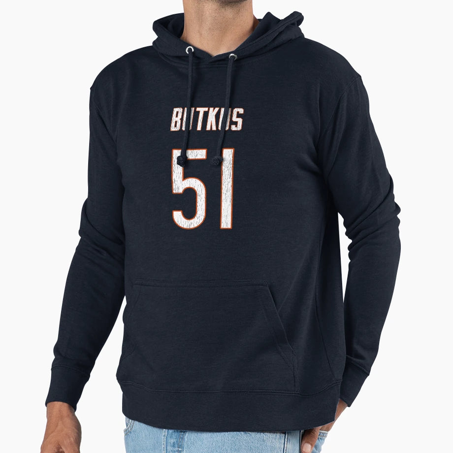 Dick Butkus Hoodie - Custom Art Print Men Women - T-Shirt, Sweatshirt, Hoodie