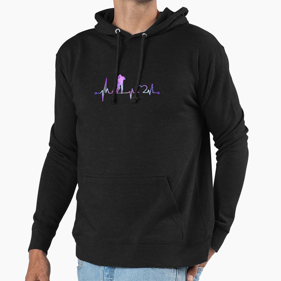 Bachata Heartbeat Galaxy Bachata Hoodie - Unique Graphic Men Women - T-Shirt, Sweatshirt, Hoodie