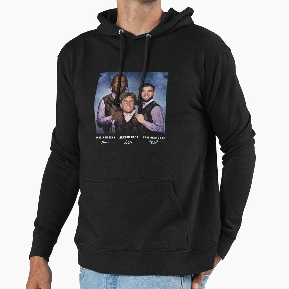 Jaxson Dart Cam Skattebo Malik Nabers T-Shirt - Graphic Print for Adults - T-Shirt, Sweatshirt, Hoodie