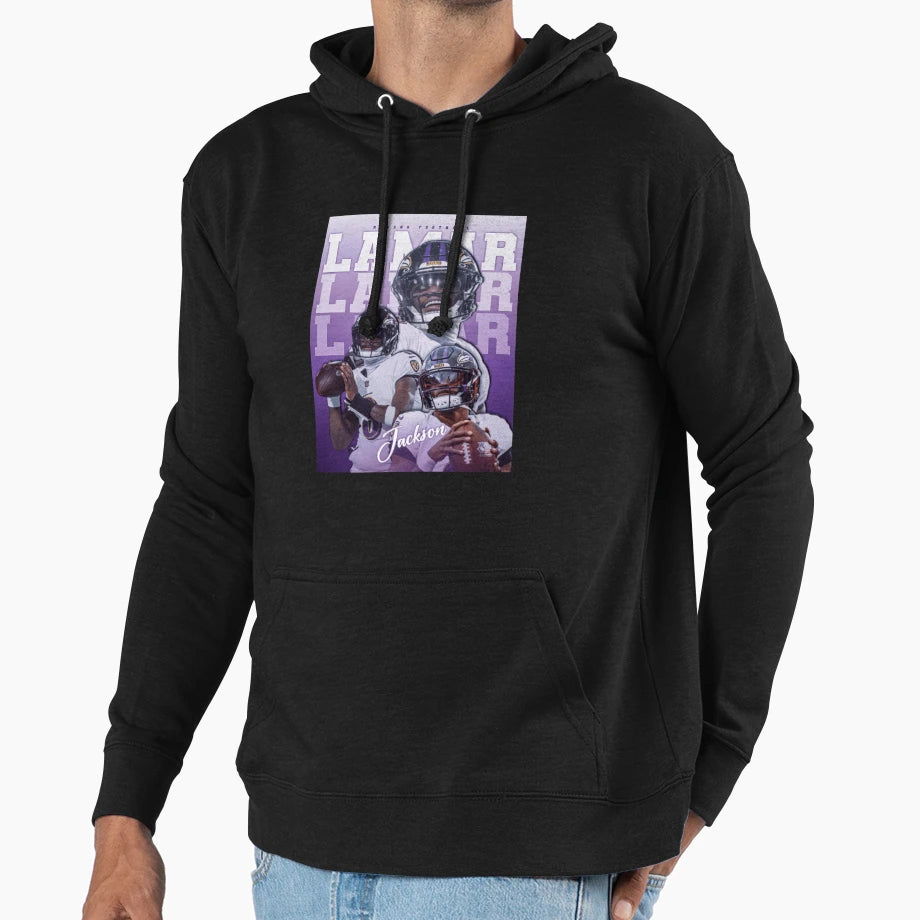 L J 8 Hoodie - Trendy Graphic for Adults - T-Shirt, Sweatshirt, Hoodie