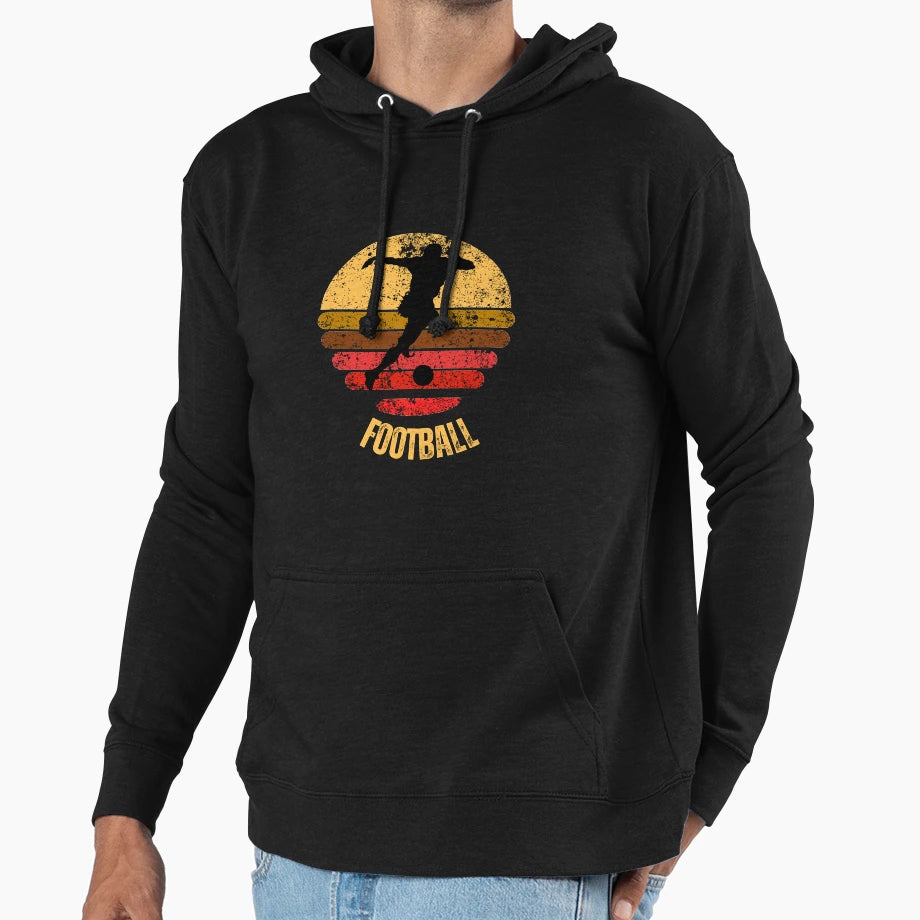 Football Hoodie - Aesthetic Graphic for Adults - T-Shirt, Sweatshirt, Hoodie