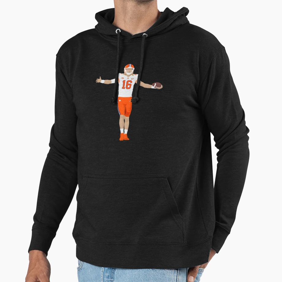 Trevor Lawrence Long Hoodie - Unique Graphic Unisex - T-Shirt, Sweatshirt, Hoodie