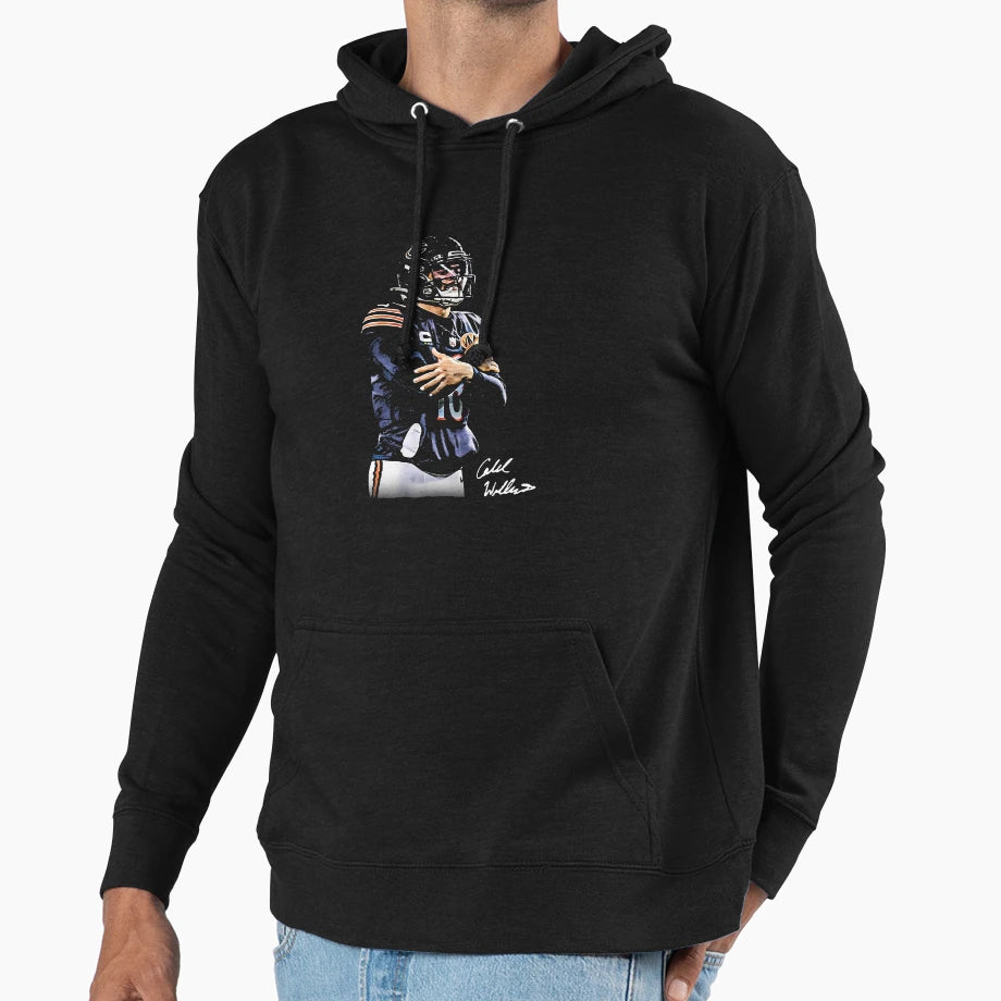 CW Cold Chicago Football And CW Hoodie - Custom Art Print Unisex - T-Shirt, Sweatshirt, Hoodie