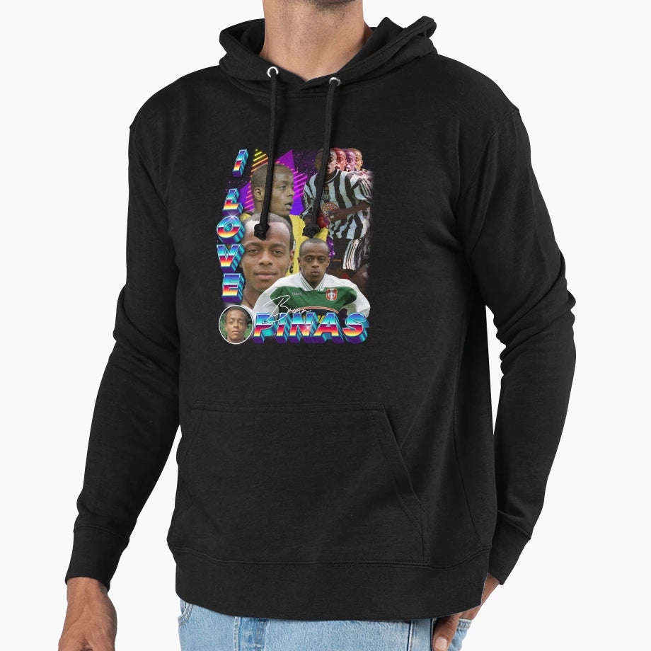 I Love Pinas Football Bootleg Hoodie - Trendy Graphic Unisex - T-Shirt, Sweatshirt, Hoodie