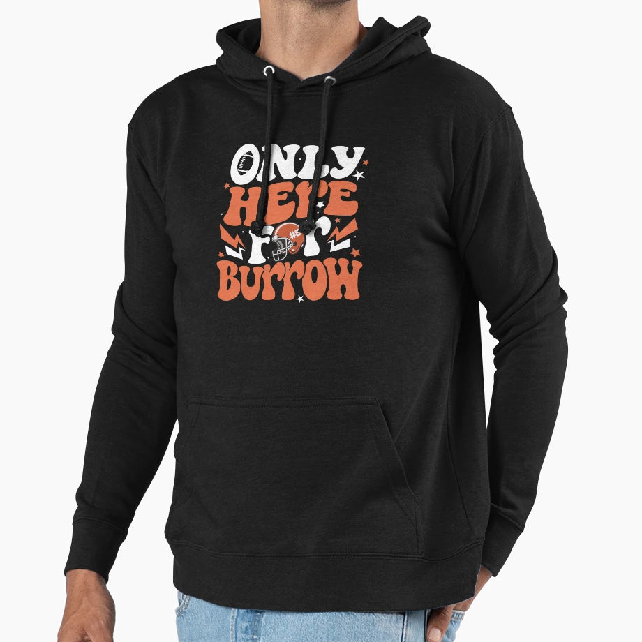Only Here JB Hoodie - Casual Everyday Wear Men Women - T-Shirt, Sweatshirt, Hoodie