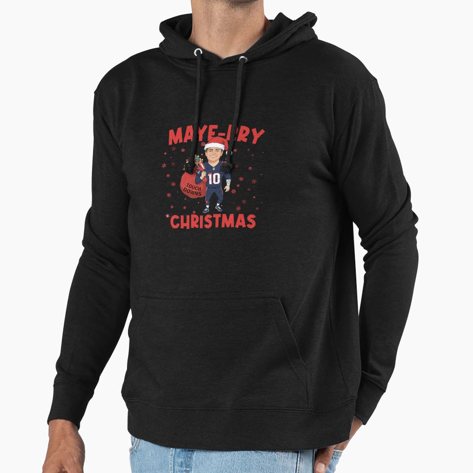 Drake Maye New England Maye Rry Hoodie - Casual Everyday Wear for Adults - T-Shirt, Sweatshirt, Hoodie