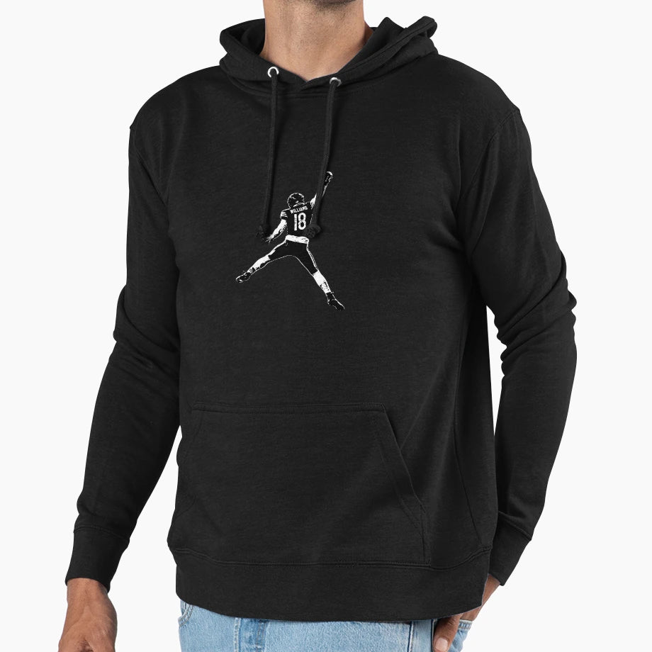 CW Jumpman Hoodie - Unique Graphic for Adults - T-Shirt, Sweatshirt, Hoodie
