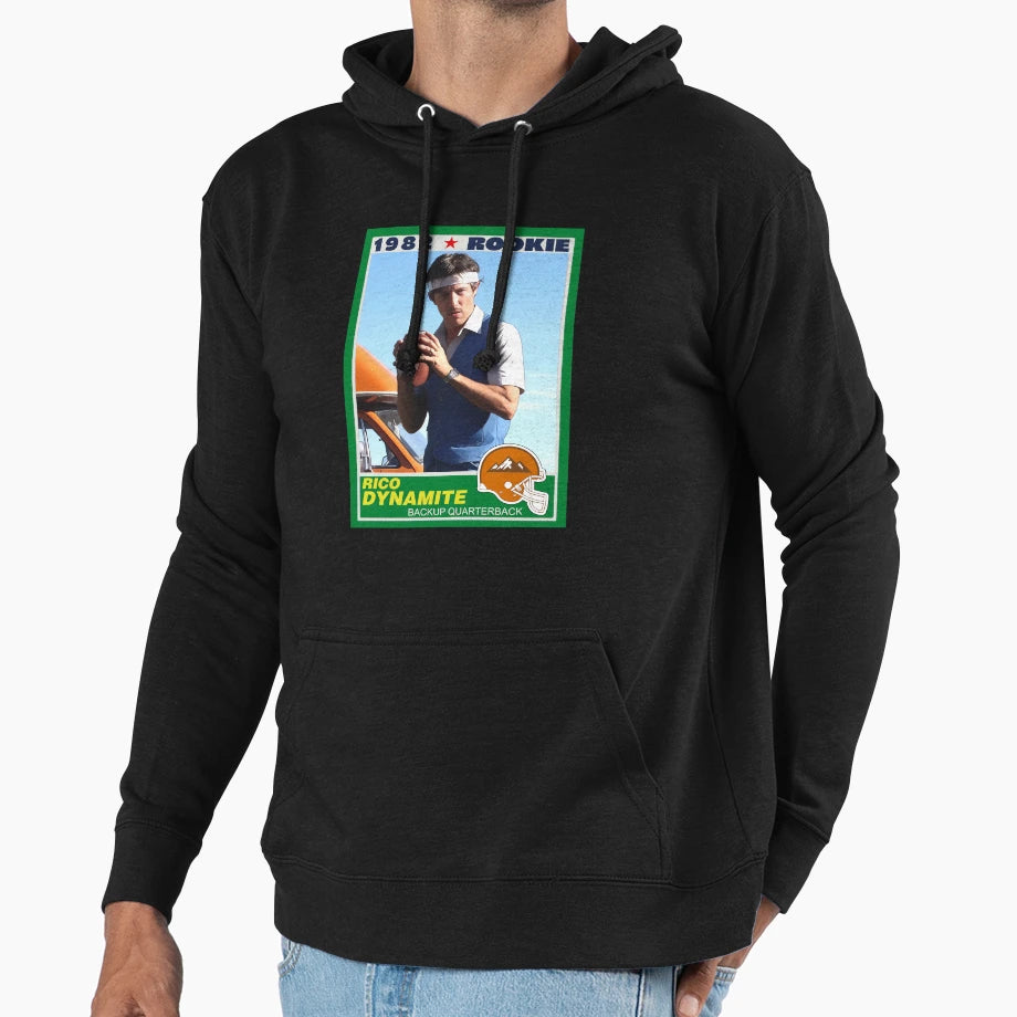 Uncle Rico Rookie Card Napoleon Hoodie - Custom Art Print for Adults - T-Shirt, Sweatshirt, Hoodie