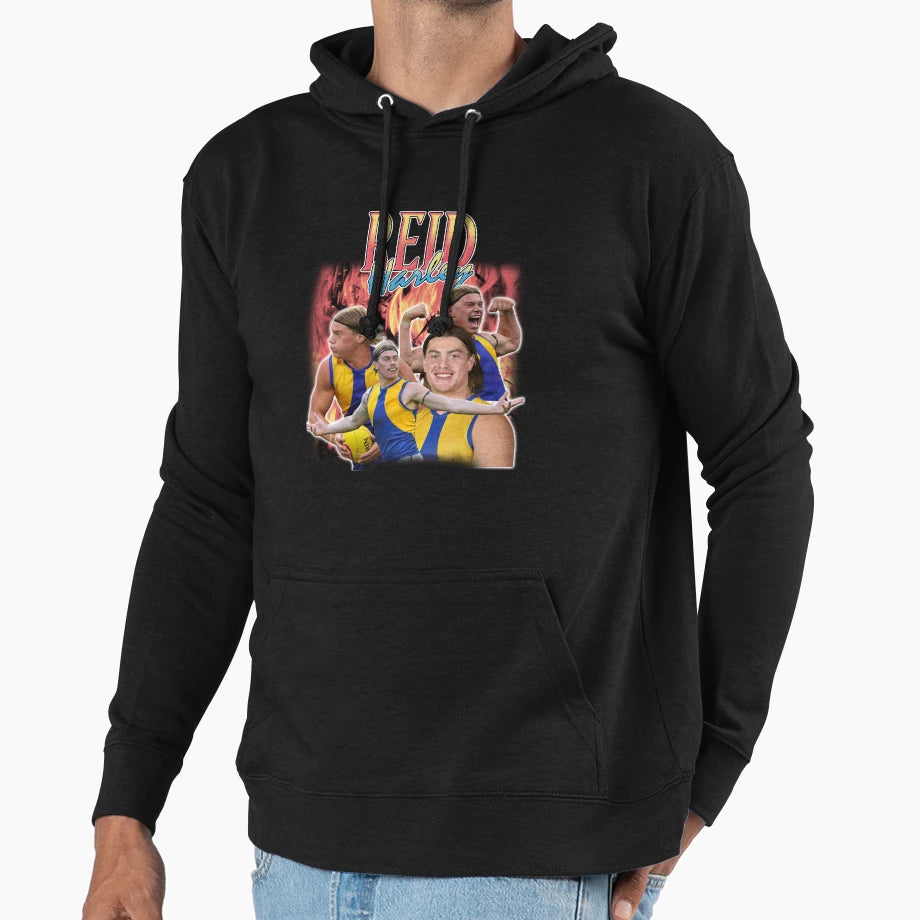 Harley Reid Fire Hoodie - Streetwear Style for Adults - T-Shirt, Sweatshirt, Hoodie