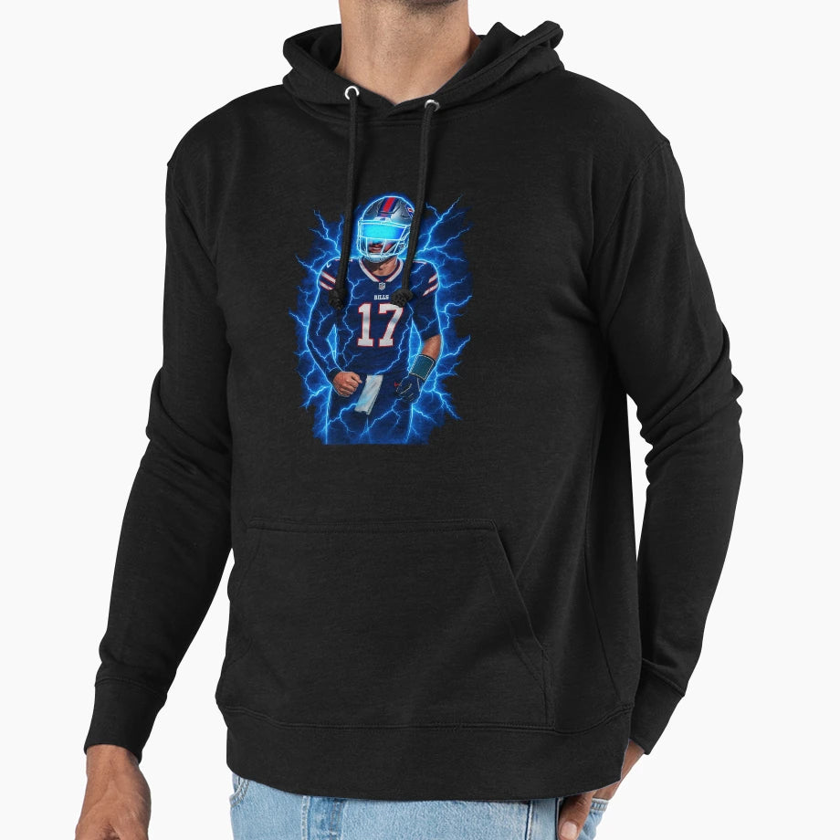 Electric Allen Hoodie - Aesthetic Graphic for Adults - T-Shirt, Sweatshirt, Hoodie