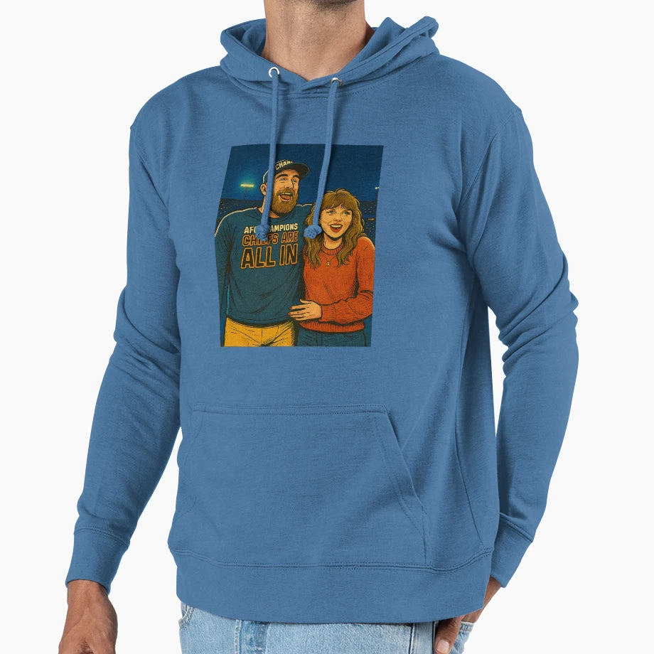 Taylor And Travis Love Story Hoodie - Novelty Apparel Unisex - T-Shirt, Sweatshirt, Hoodie