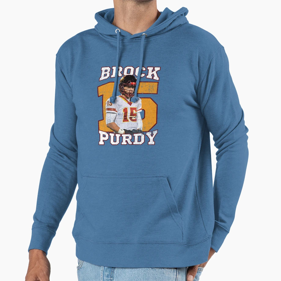 Down N Purdy 13 BP Hoodie - Novelty Apparel Unisex - T-Shirt, Sweatshirt, Hoodie