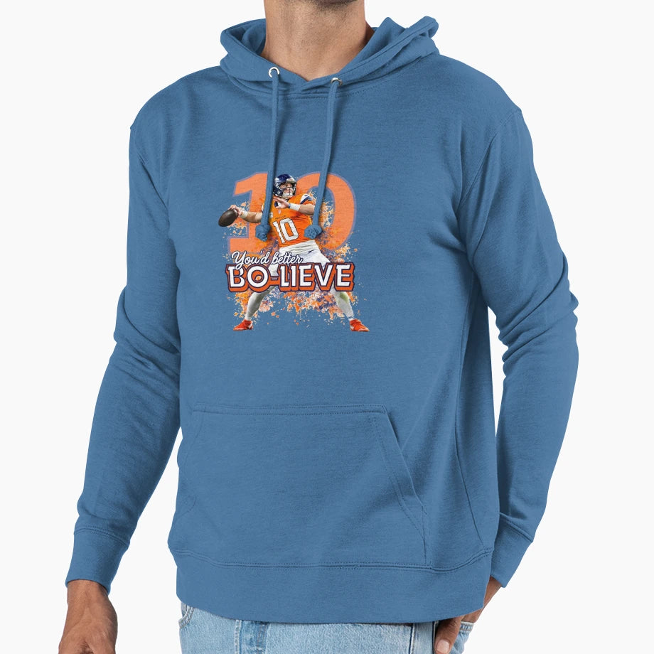 Bo Lieve Hoodie - Fun Novelty Design for Adults - T-Shirt, Sweatshirt, Hoodie