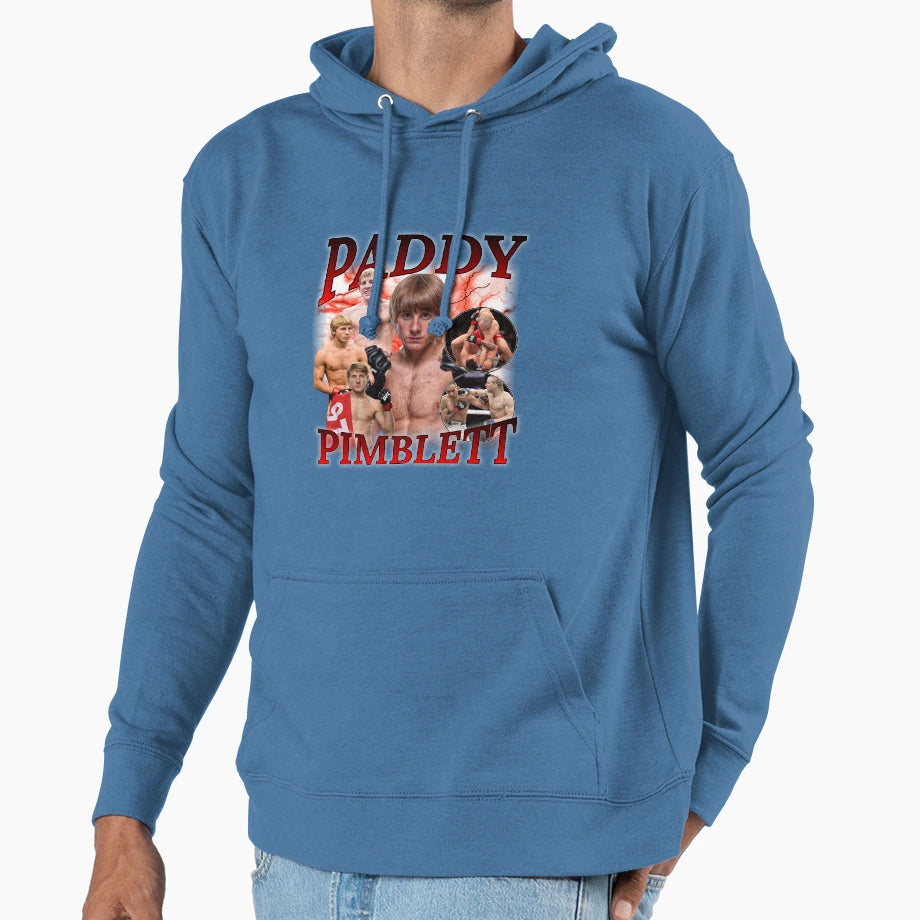 Paddy Pimblett Ufc Art Bootleg Hoodie - Streetwear Style for Adults - T-Shirt, Sweatshirt, Hoodie