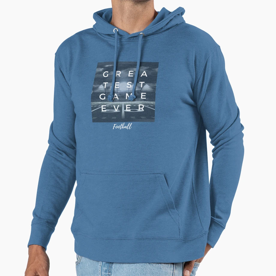 Greatest Game Ever Football Hoodie - Graphic Print Unisex - T-Shirt, Sweatshirt, Hoodie