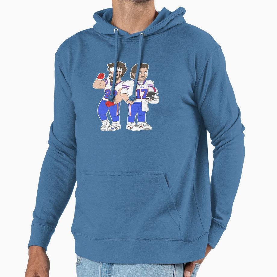 Allen Knox Buffalo Guys Hoodie - Fun Novelty Design Unisex - T-Shirt, Sweatshirt, Hoodie