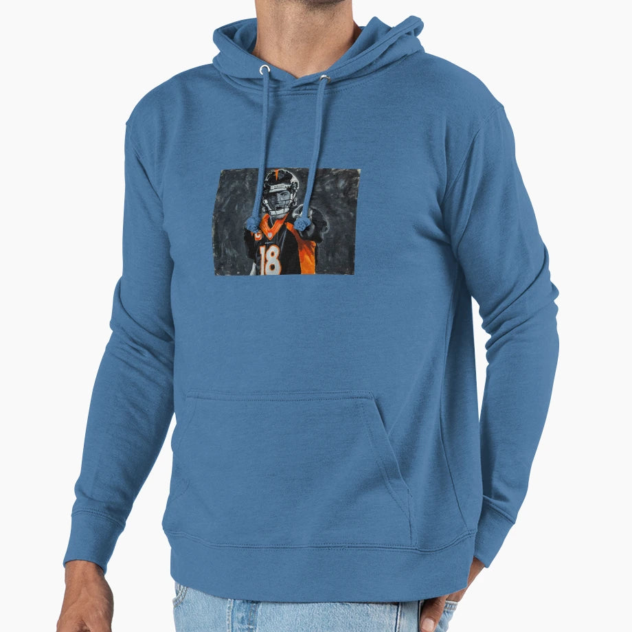 Manning Up Hoodie - Trendy Graphic Men Women - T-Shirt, Sweatshirt, Hoodie