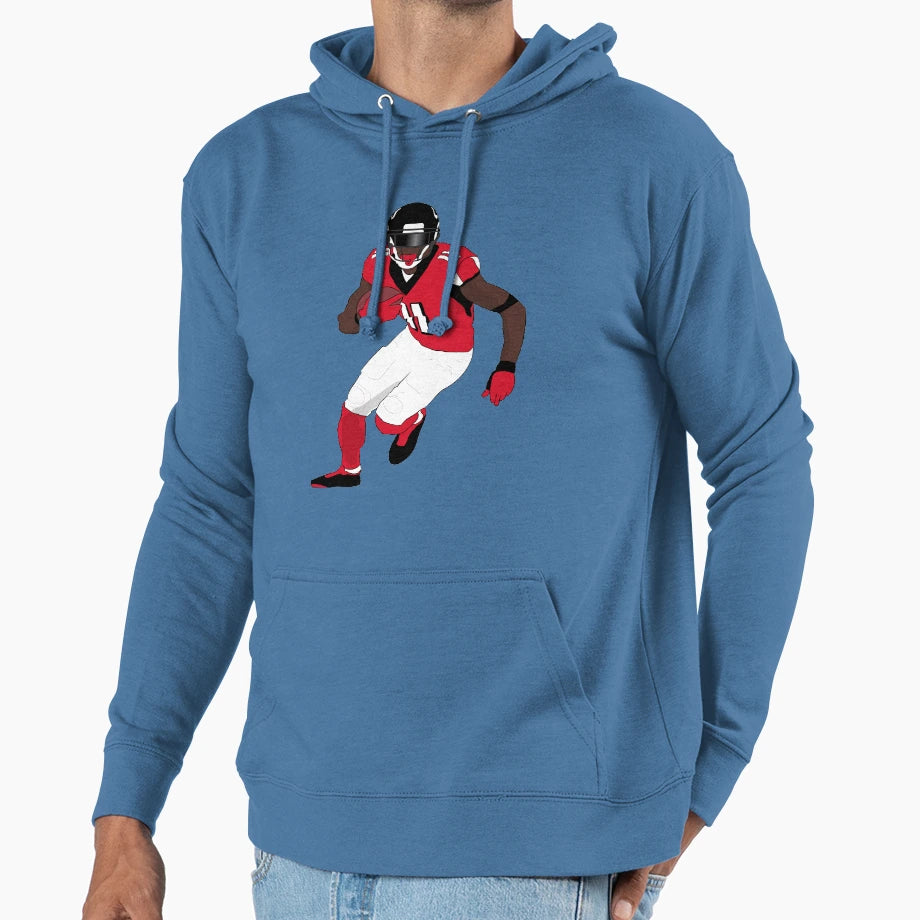 Touchdown Jones Hoodie - Fun Novelty Design for Adults - T-Shirt, Sweatshirt, Hoodie