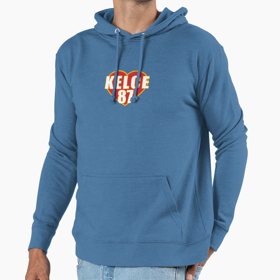 TK Heart Hoodie - Unique Graphic Unisex - T-Shirt, Sweatshirt, Hoodie
