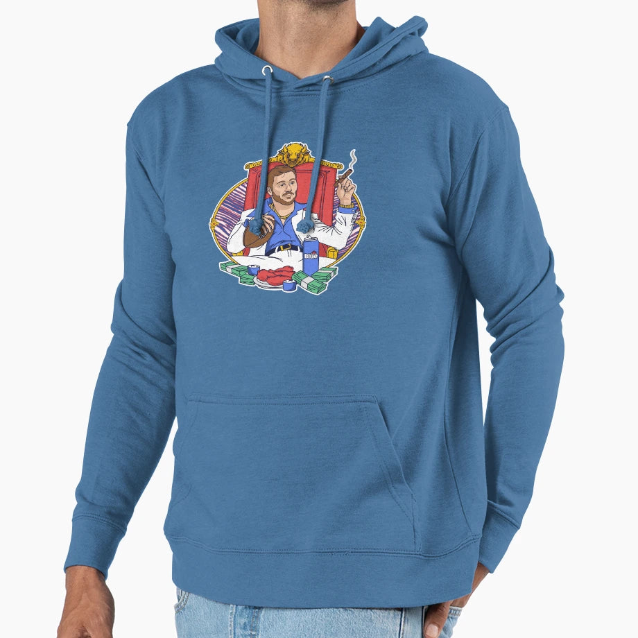 Scarface Buffalo Football Pop Art Circle Hoodie - Graphic Print for Adults - T-Shirt, Sweatshirt, Hoodie