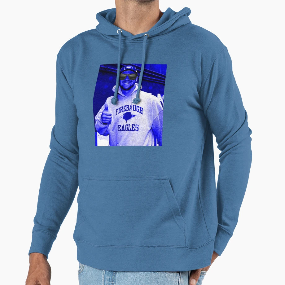 Buffalo Bills Josh 17 Allen Thumbs Up Hoodie - Novelty Apparel for Adults - T-Shirt, Sweatshirt, Hoodie