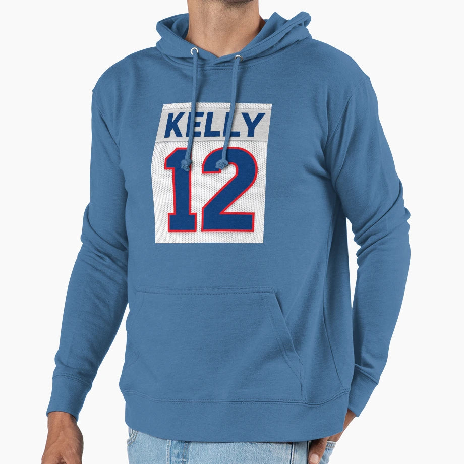 Bills 12 Hoodie - Trendy Graphic Men Women - T-Shirt, Sweatshirt, Hoodie