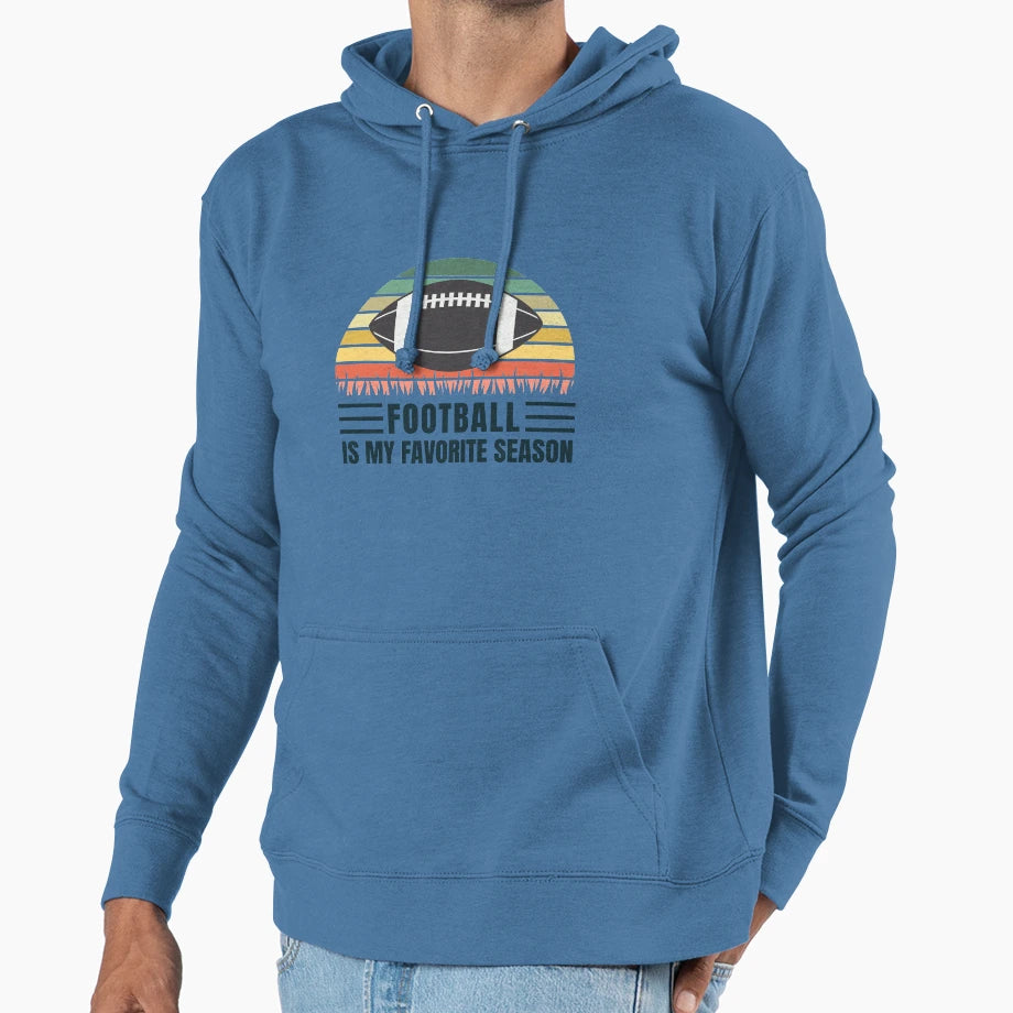 Football Lovers Funny Gift Hoodie - Streetwear Style Unisex - T-Shirt, Sweatshirt, Hoodie