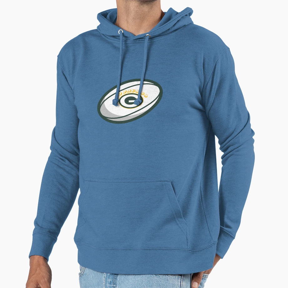 Go Pack Go Green Bay Packers Ball Hoodie - Custom Art Print for Adults - T-Shirt, Sweatshirt, Hoodie