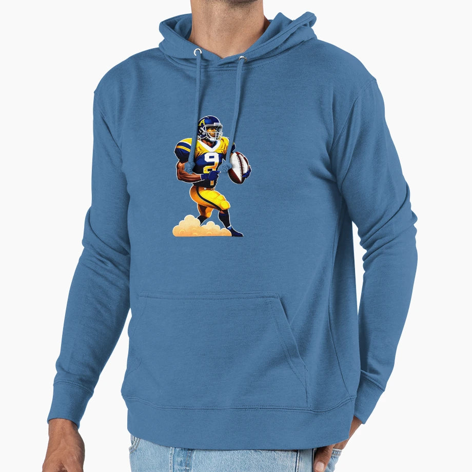 American Football Hoodie - Custom Art Print Unisex - T-Shirt, Sweatshirt, Hoodie
