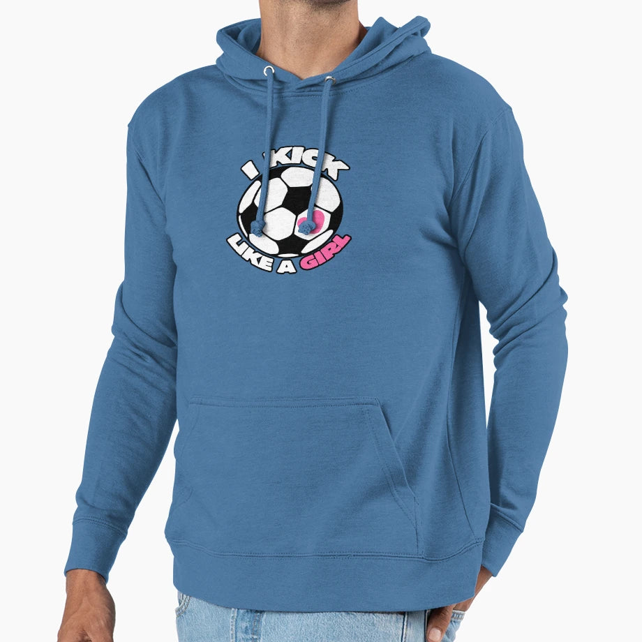 Soccer Hoodie - Fun Novelty Design Unisex - T-Shirt, Sweatshirt, Hoodie