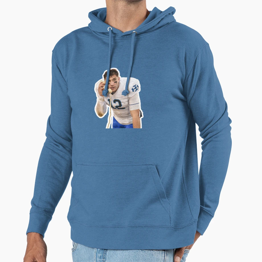 Ian Book Loves Smicks Hoodie - Trendy Graphic Unisex - T-Shirt, Sweatshirt, Hoodie