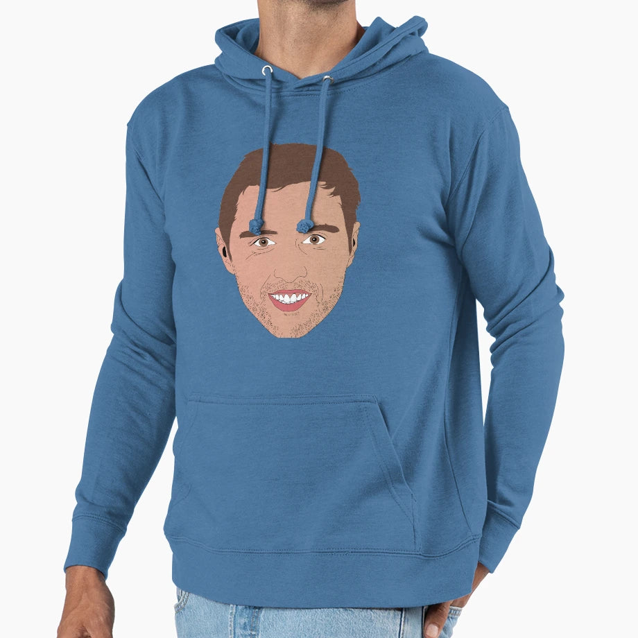 Nice Guy Red Hoodie - Novelty Apparel for Adults - T-Shirt, Sweatshirt, Hoodie