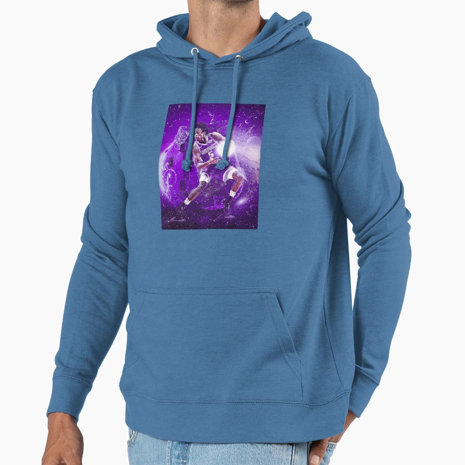 Wallpaper De Aaron Fox Hoodie - Minimalist Print Men Women - T-Shirt, Sweatshirt, Hoodie