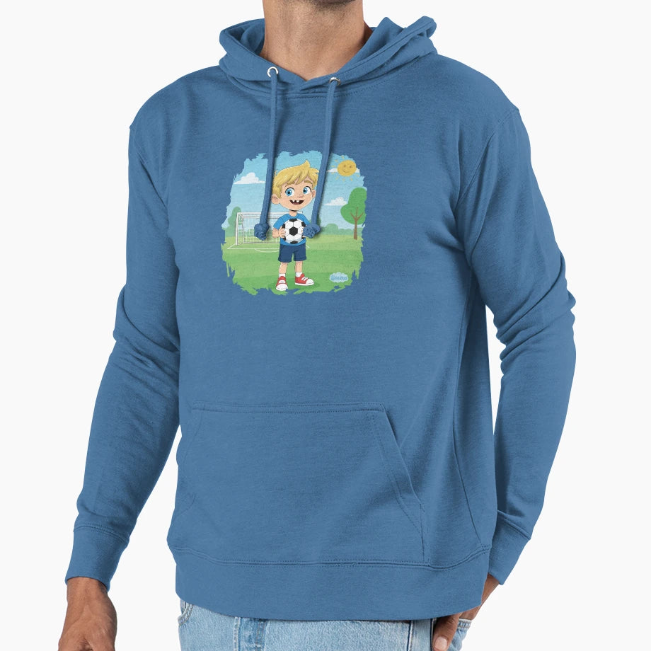 Soccer Star Football Sports Art Bouno Hoodie - Graphic Print Men Women - T-Shirt, Sweatshirt, Hoodie
