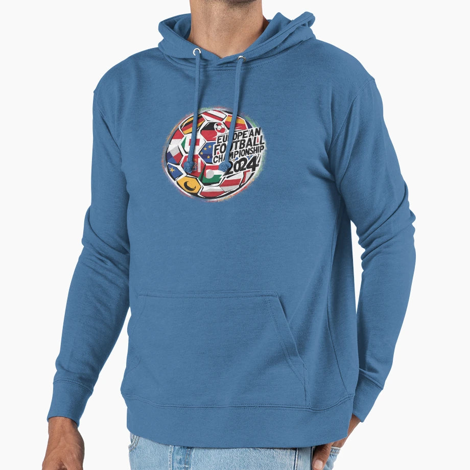 European Football Championship Germany Hoodie - Minimalist Print Unisex - T-Shirt, Sweatshirt, Hoodie