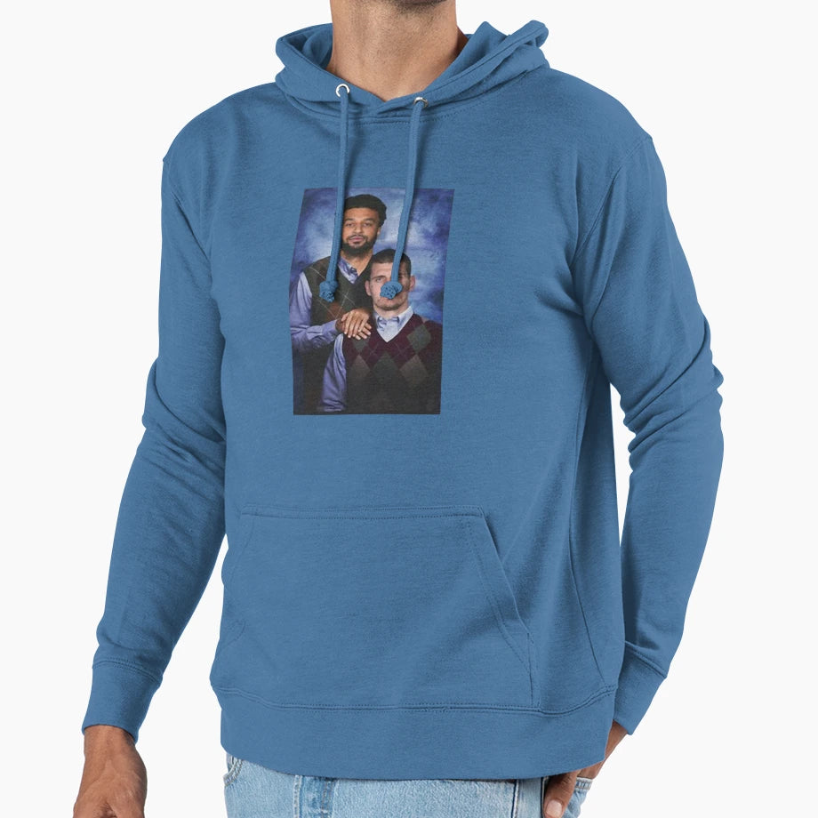 Nikola Jokic Jamal Murray Denver Hoodie - Trendy Graphic Men Women - T-Shirt, Sweatshirt, Hoodie