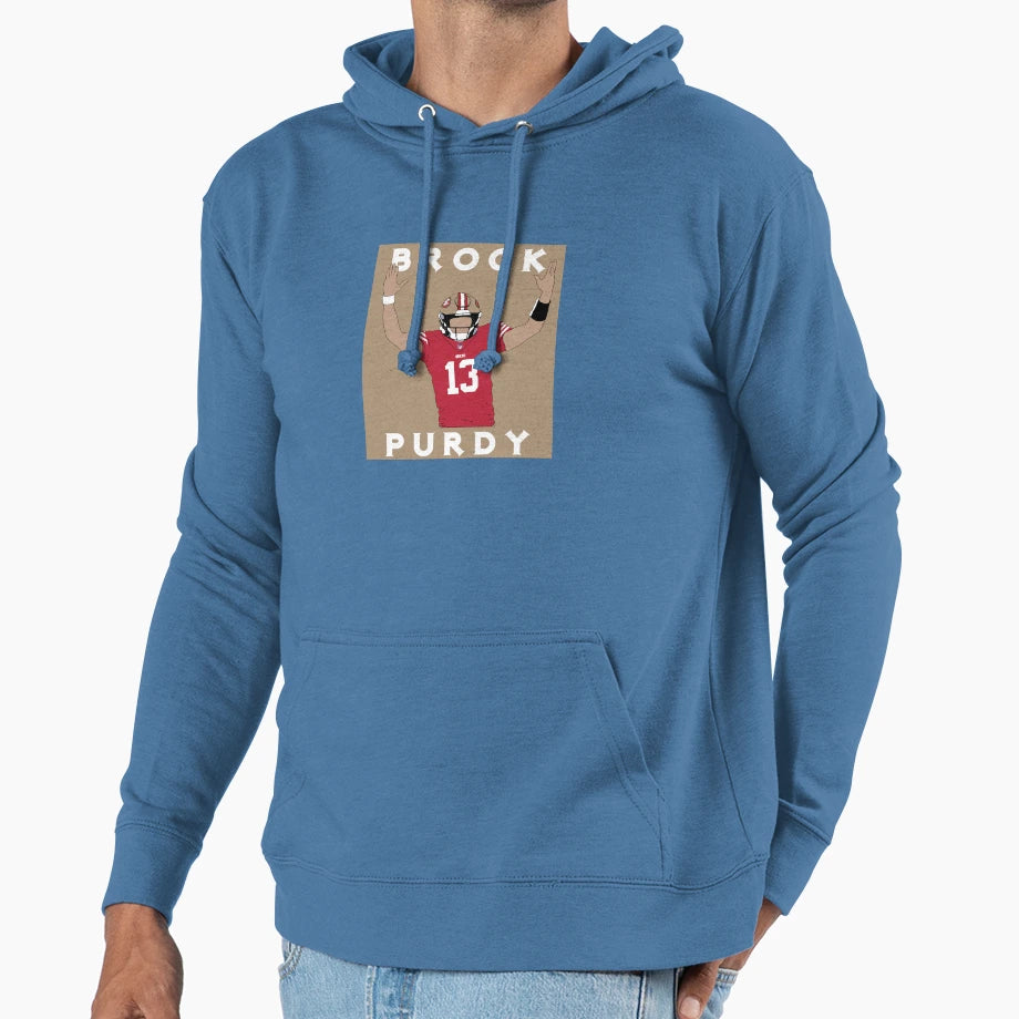 BP 49Ers Star Quarterback Hoodie - Trendy Graphic Men Women - T-Shirt, Sweatshirt, Hoodie