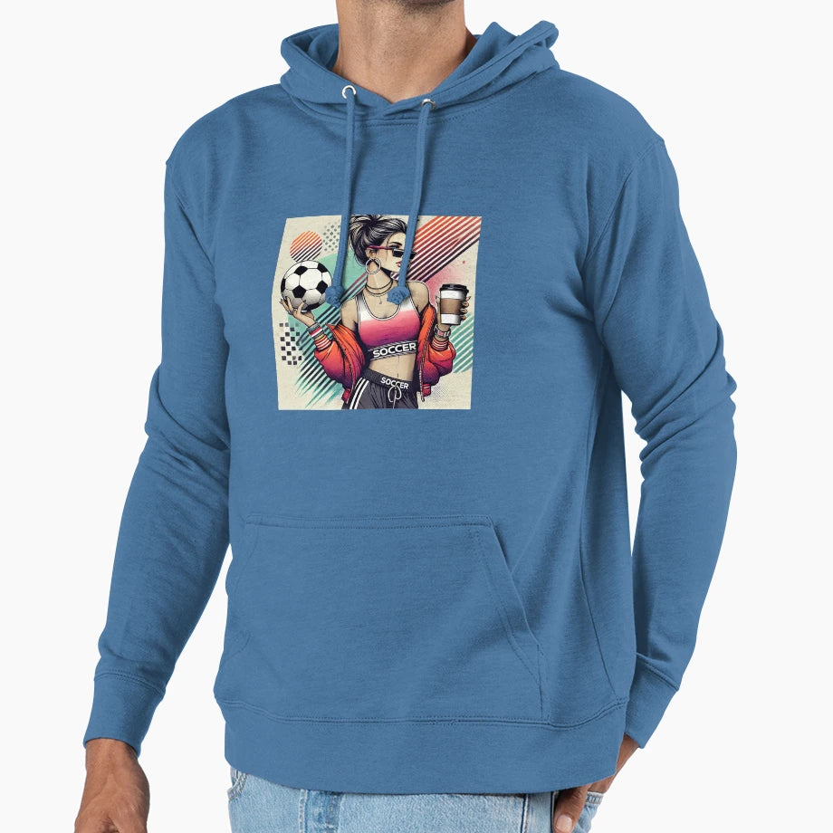 Soccer Mom Hoodie - Casual Everyday Wear Unisex - T-Shirt, Sweatshirt, Hoodie