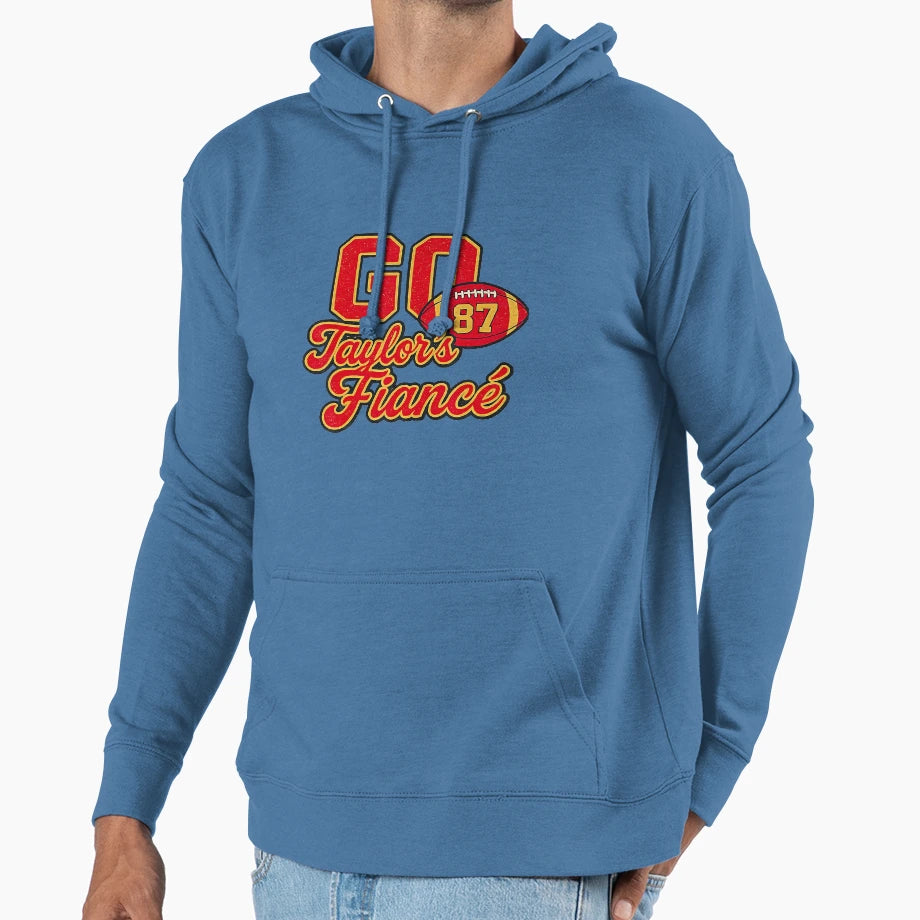 Go Taylors Fianc Funny Hoodie - Novelty Apparel Unisex - T-Shirt, Sweatshirt, Hoodie