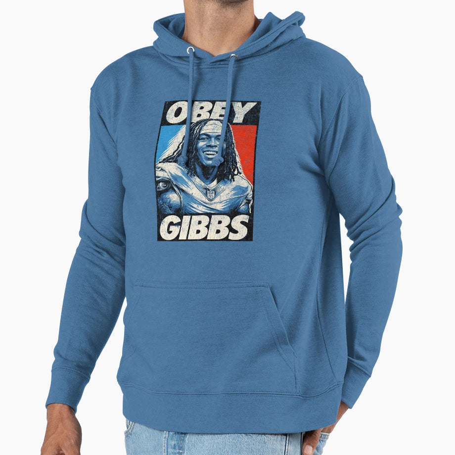Obey Gibbs Art Hoodie - Graphic Print for Adults - T-Shirt, Sweatshirt, Hoodie