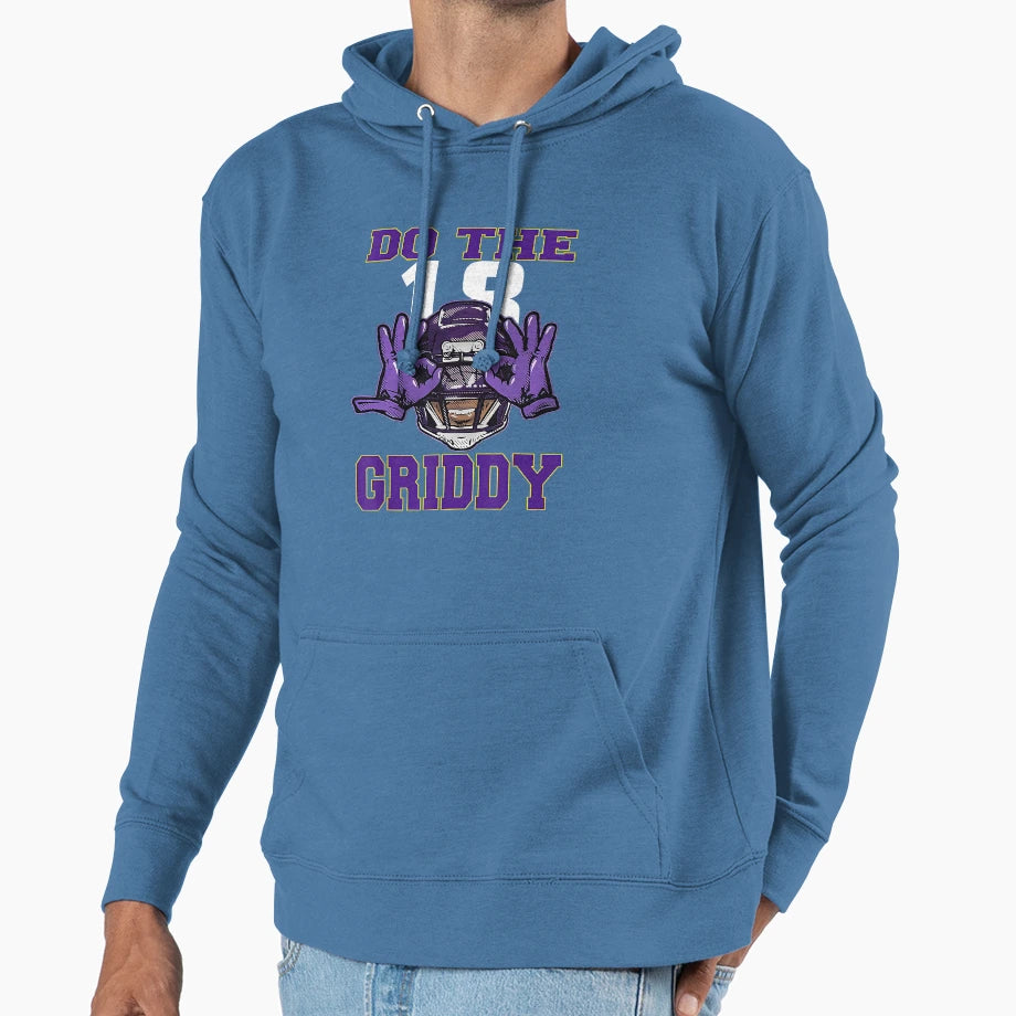 Do Griddy Griddy Dance Football Hoodie - Fun Novelty Design Unisex - T-Shirt, Sweatshirt, Hoodie