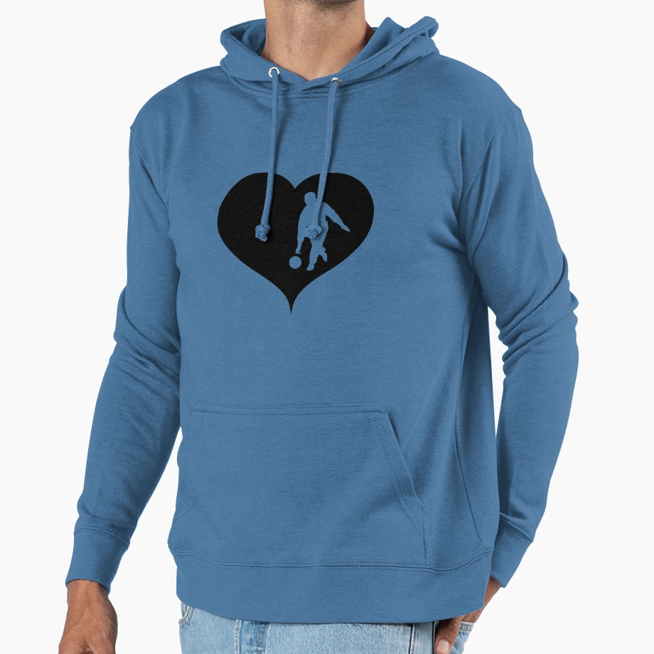 Bowling Heart Hoodie - Streetwear Style Unisex - T-Shirt, Sweatshirt, Hoodie
