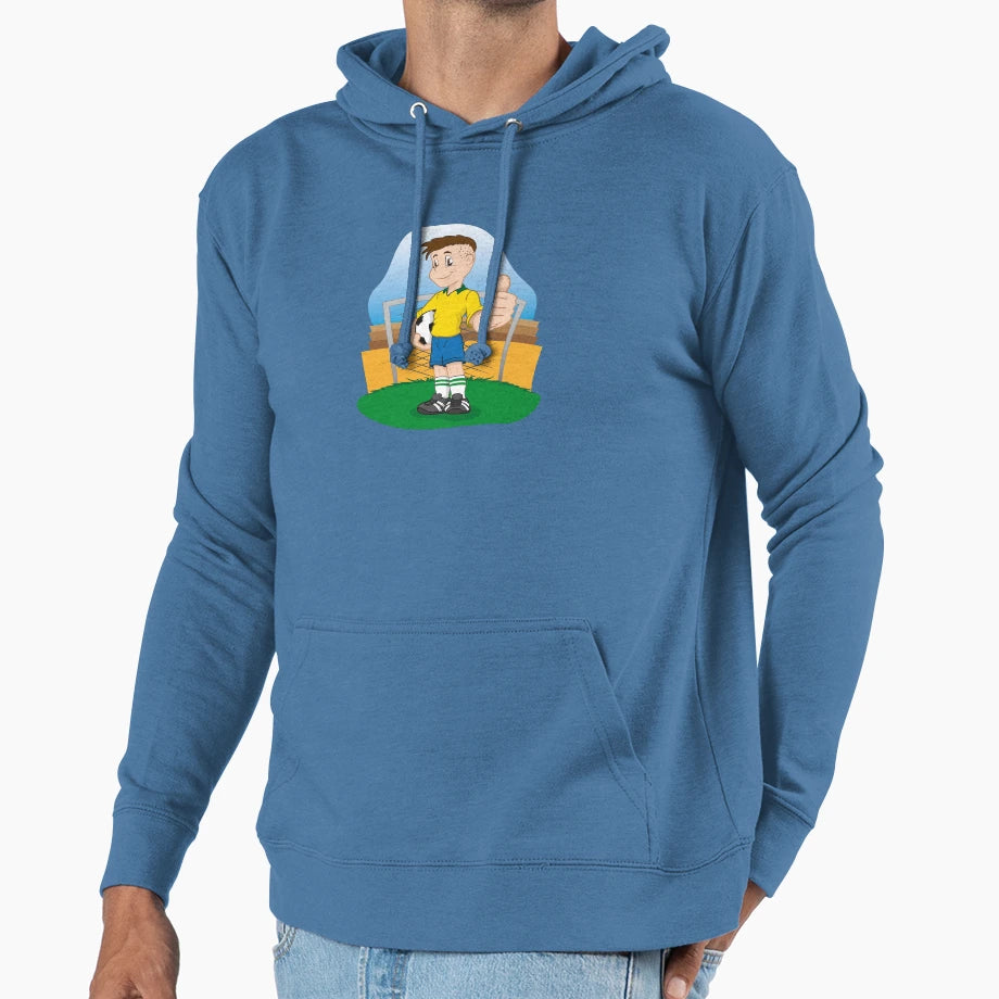 Young Soccer Player Uniform Ideal Hoodie - Streetwear Style Men Women - T-Shirt, Sweatshirt, Hoodie