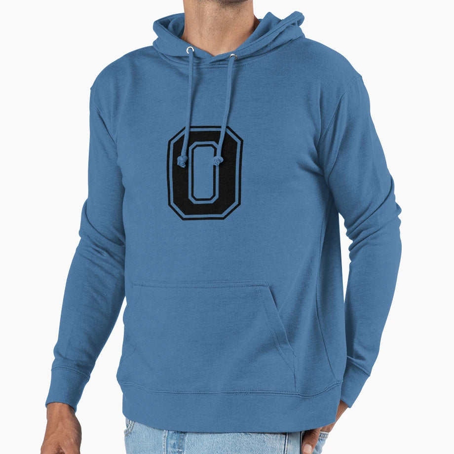 Letter O Hoodie - Novelty Apparel Unisex - T-Shirt, Sweatshirt, Hoodie