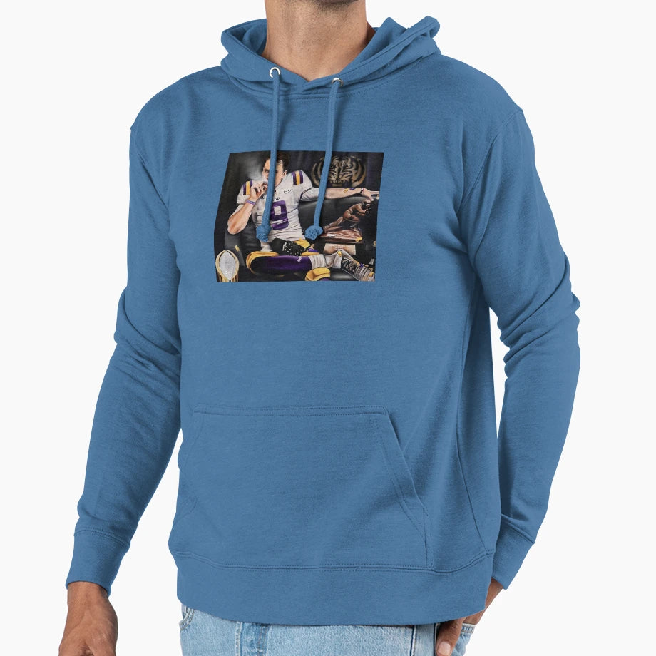 Old JB Smoking JB Smoking Hoodie - Casual Everyday Wear Unisex - T-Shirt, Sweatshirt, Hoodie