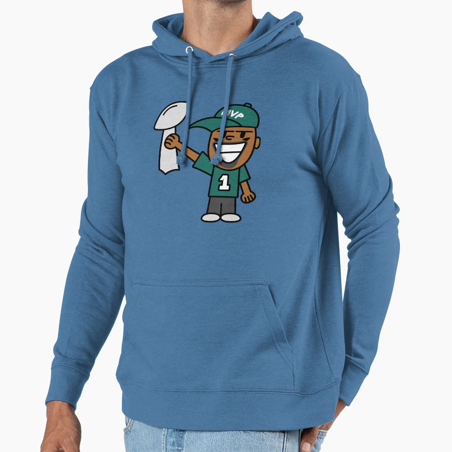 JH Super Bowl Mvp Hoodie - Novelty Apparel Men Women - T-Shirt, Sweatshirt, Hoodie