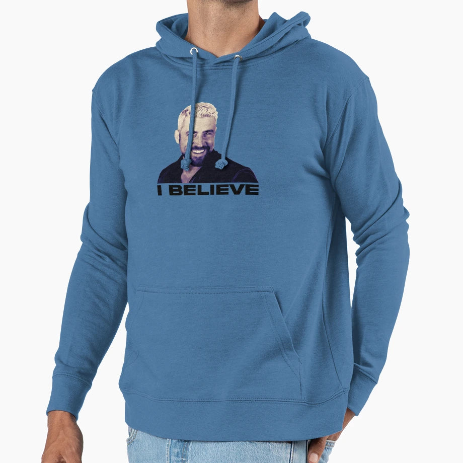 I Believe Joe Hendry Hoodie - Aesthetic Graphic Men Women - T-Shirt, Sweatshirt, Hoodie