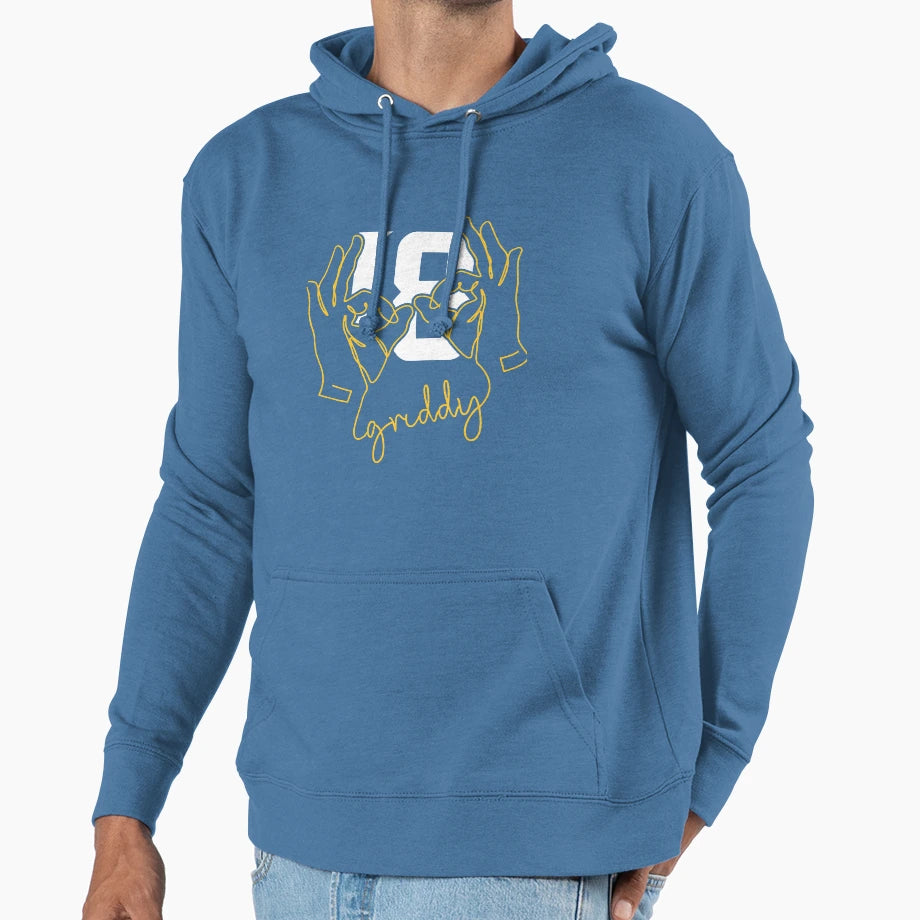 JJ Hoodie - Minimalist Print for Adults - T-Shirt, Sweatshirt, Hoodie